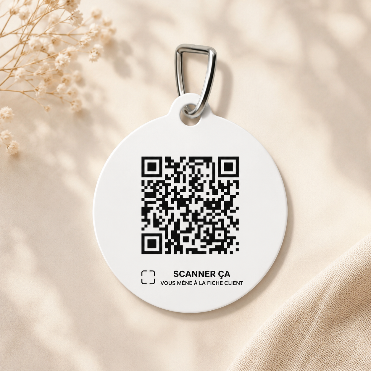 Médaille QR MyPetTag Protect